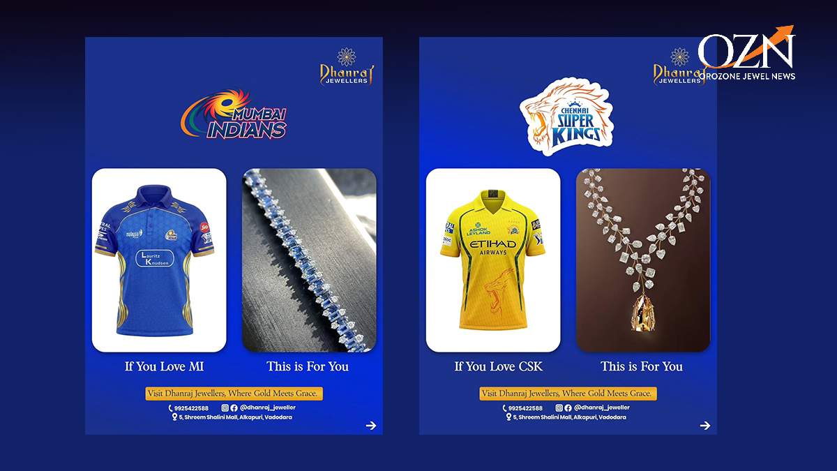 Dhanraj Jewellers Turns IPL Team Energy Into Jewellery Inspiration