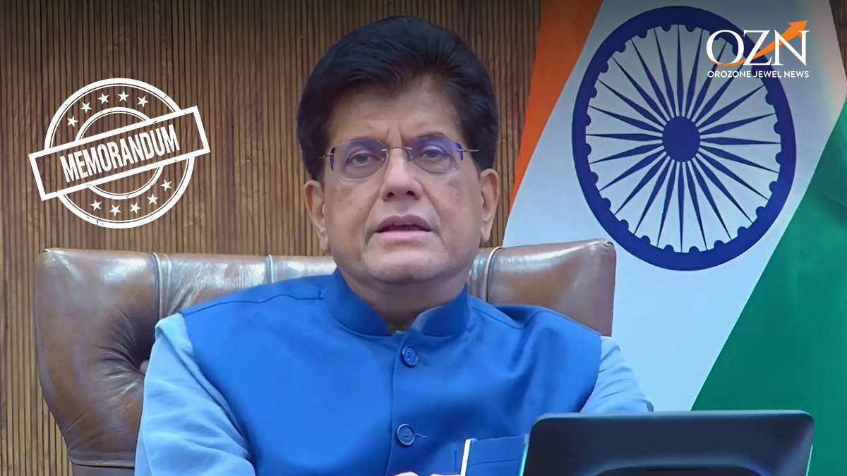 AIJGF Submits Memorandum to Piyush Goyal Seeking Bullion Bank Framework