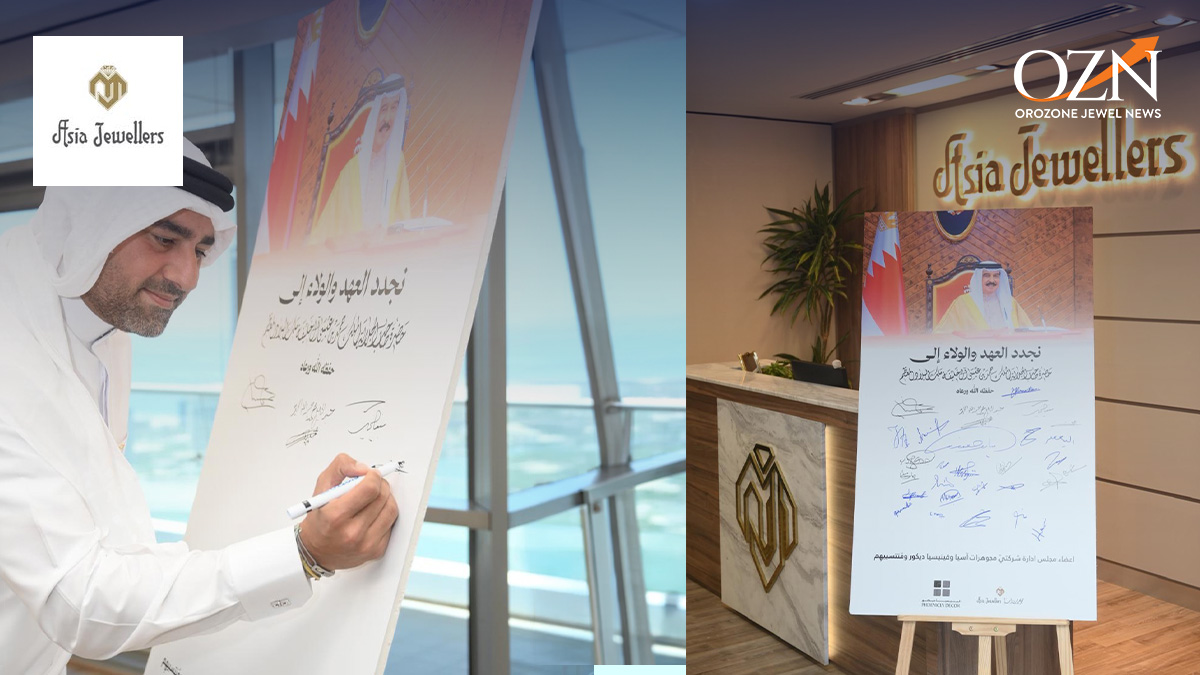 Asia Jewellers Signs Bahrain’s Deed of Loyalty, Reaffirming its National Commitment