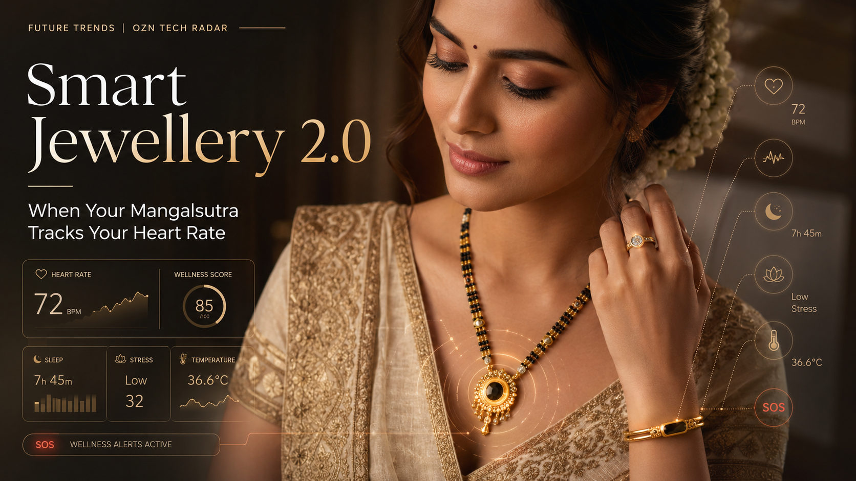 Smart Jewellery 2.0: When Your Mangalsutra Tracks Your Heart Rate - Future Trends