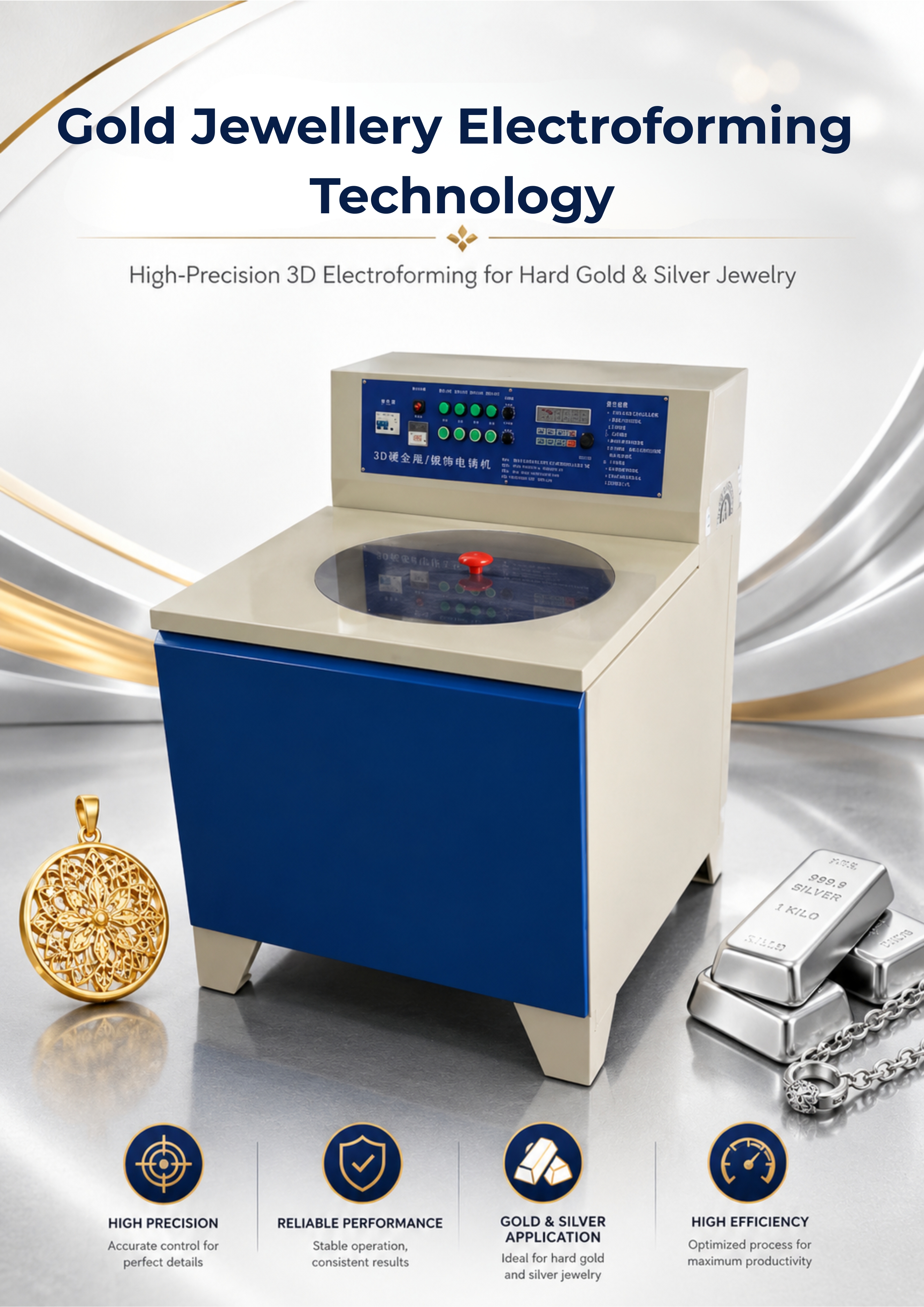Gold Jewellery Electroforming Technology