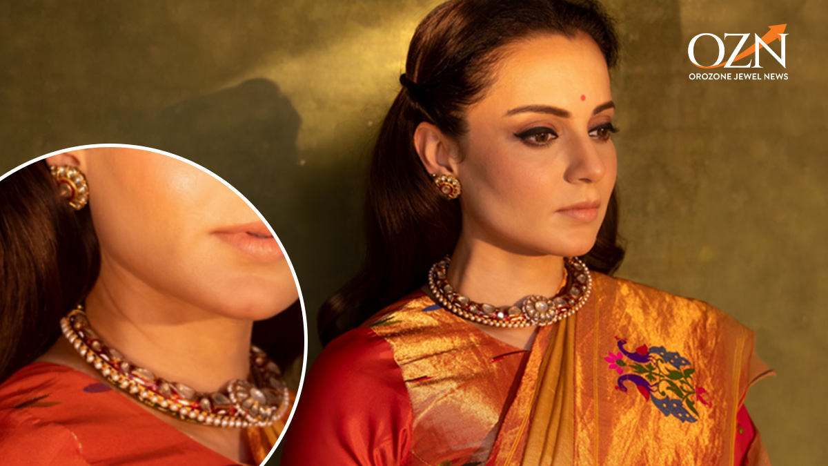 Kangana Ranaut Channels Regal Heritage in Amrapali Jewels