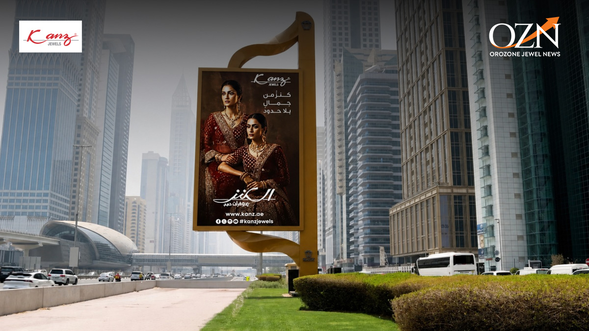 Kanz Jewels Redefines Jewellery Advertising with a Premium Dubai OOH Campaign
