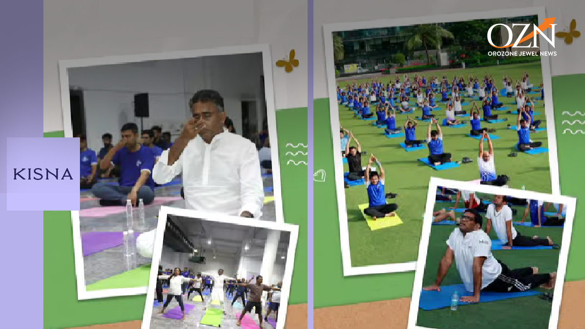 KISNA Marks International Yoga Day With Workforce-Wide Wellness Initiative