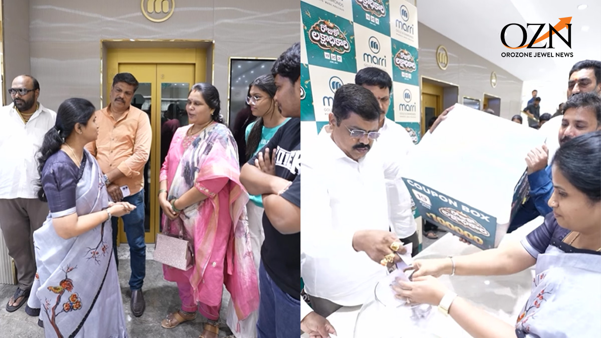 Marri Gold & Diamonds Crowns Winners Of ‘Rojuko Lakshadhikari’ Campaign In Hyderabad