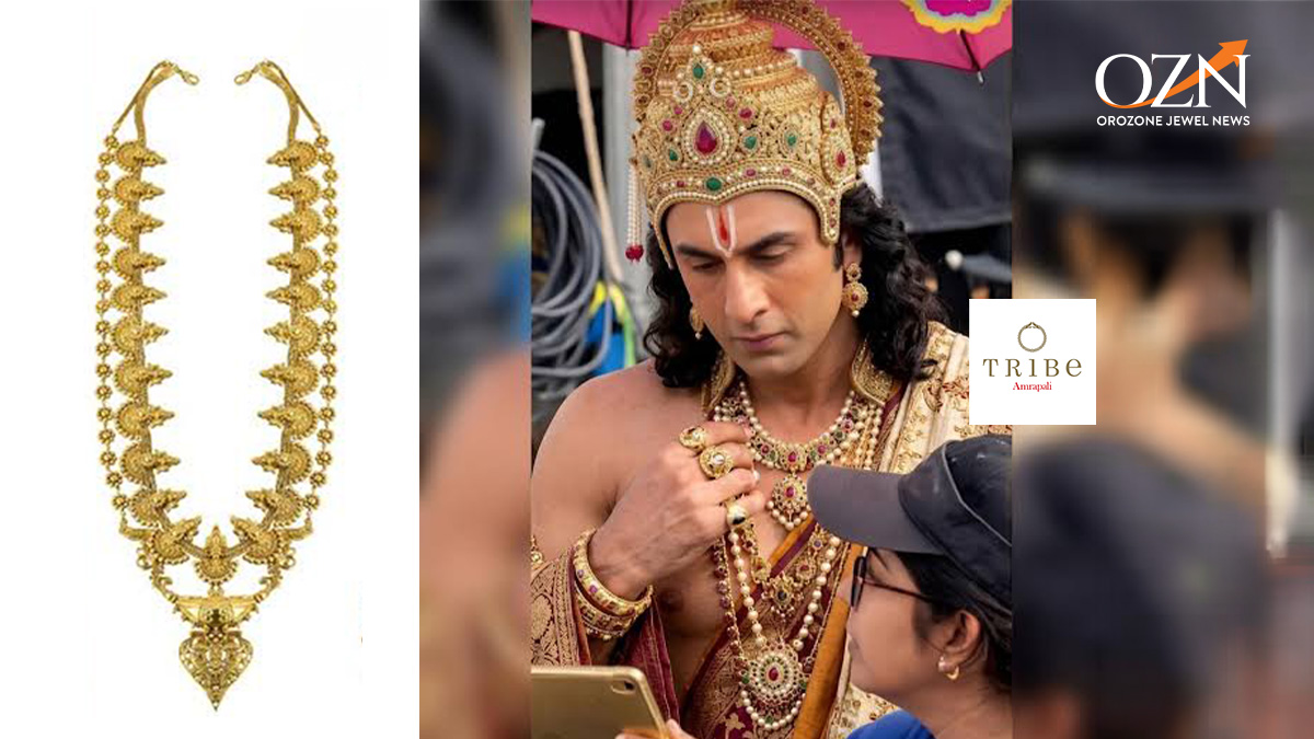 Tribe Amrapali’s 335-Gram Necklace for the Film Ramayana Draws Inspiration from Lord Ram’s Bow