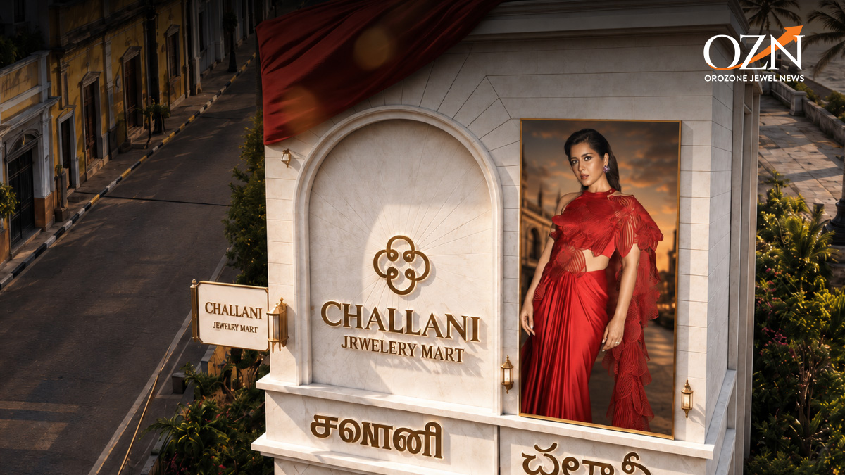 Challani Jewellery Mart Expands to Pondicherry with Raashii Khanna as Brand Ambassador
