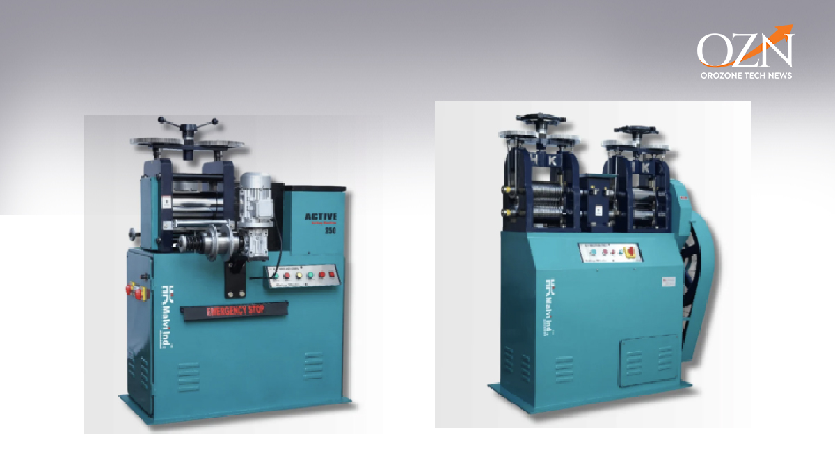 Ahmedabad-Based H.K Malvi Industries Offers Rolling Machines for Modern Jewellery Plants