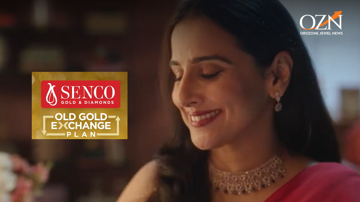 Senco Gold & Diamonds Promotes Old Gold Exchange Campaign with Vidya Balan