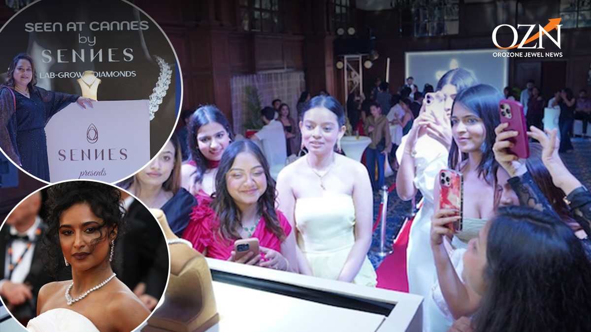 Sennes From the House of Senco Brings Cannes-Seen ‘Dewdrops’ Necklace to India