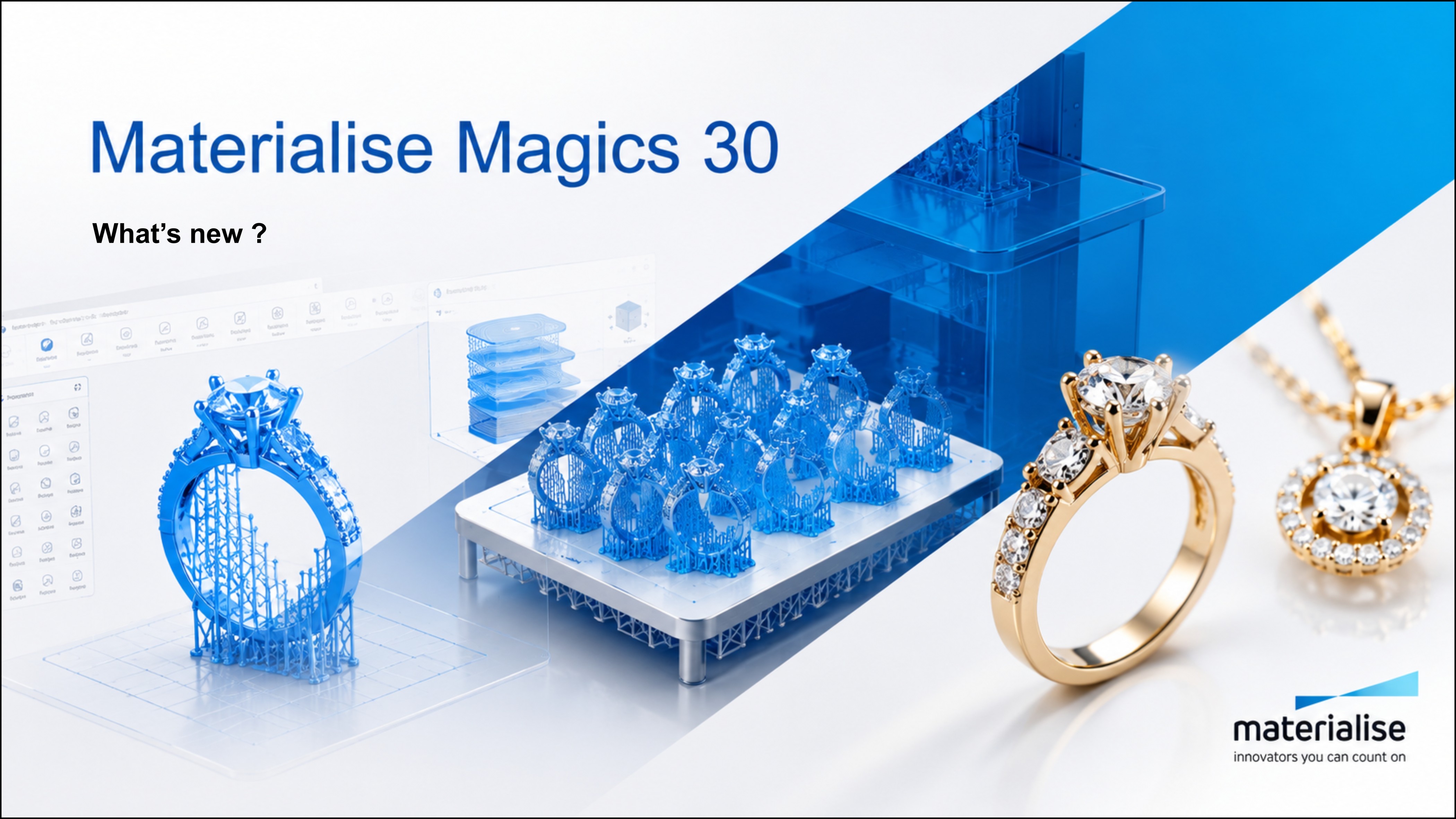 Materialise Magics 30: Smarter Build Preparation for the Next Phase of Jewellery 3D Printing