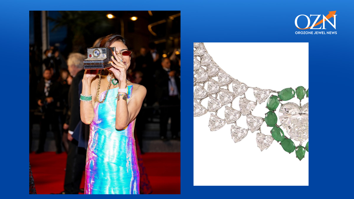 Vandals’ 28-Carat Heart-Shaped Diamond Necklace Takes Centre Stage at Cannes