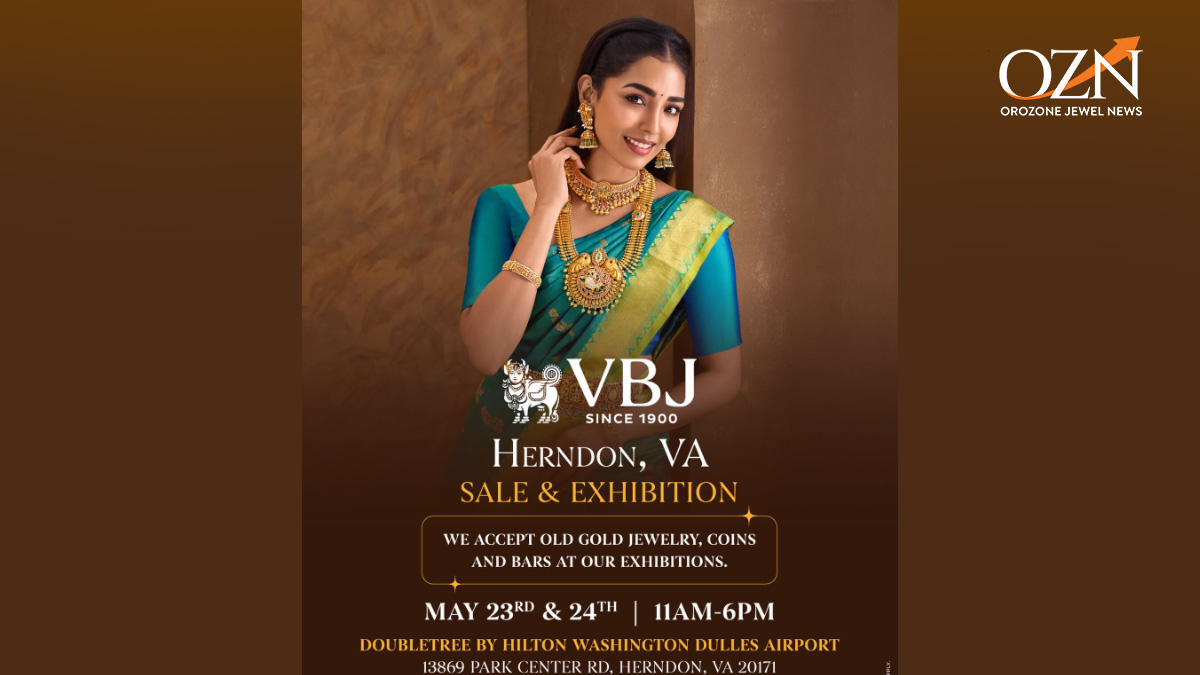 VBJ to Host Two-Day Jewellery Exhibition in Herndon, Virginia
